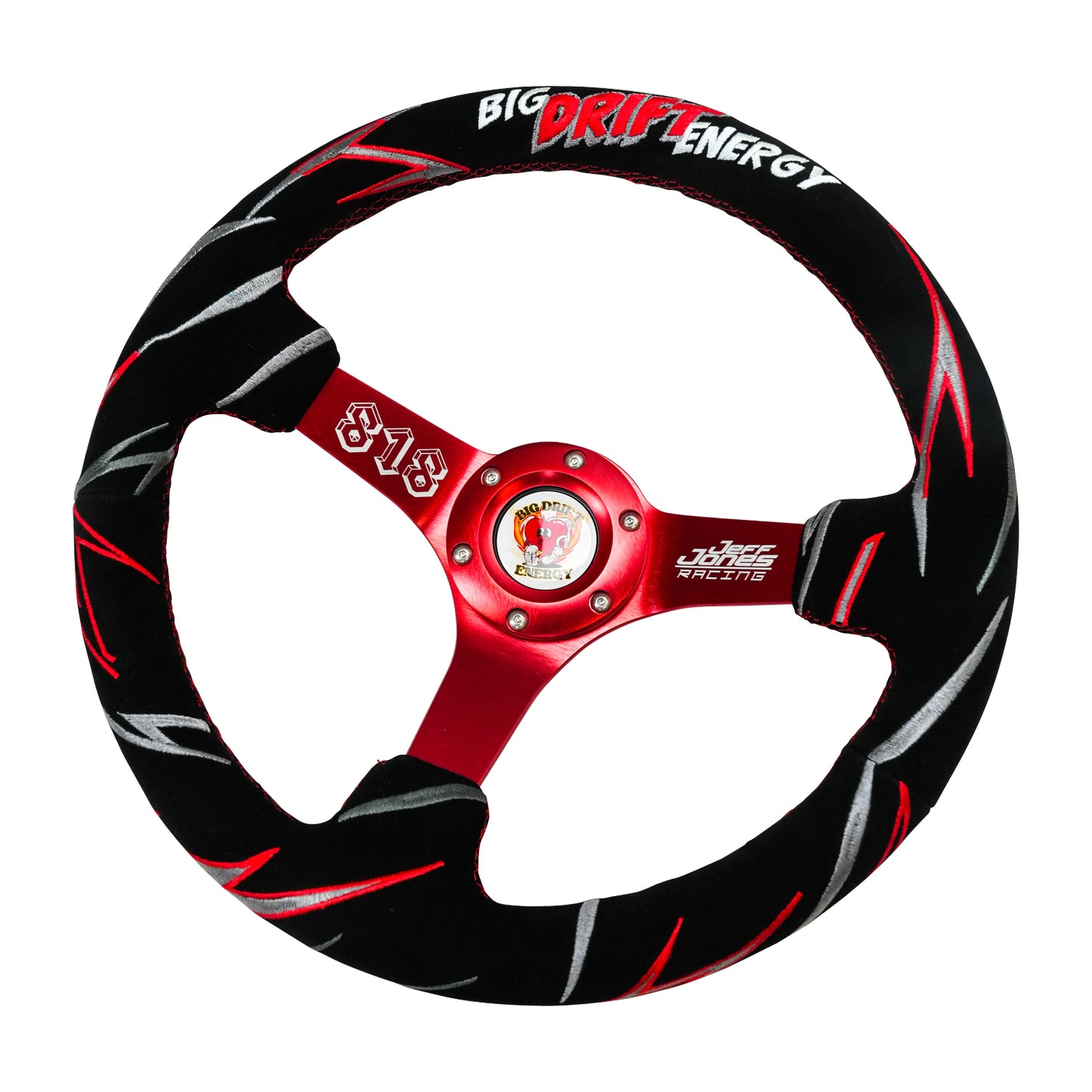 NRG x JJR x BIG Drift Energy Edition Signature Steering Wheel (Limited Edition Collab)