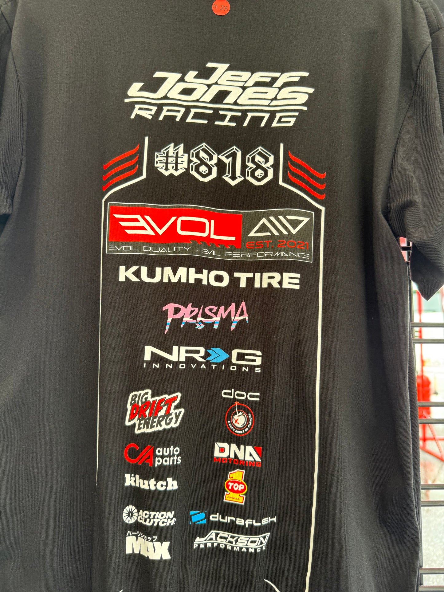 2025 Jeff Jones Official Team Shirt