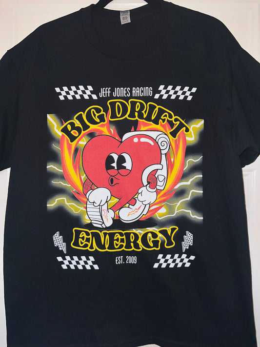 BIG Drift Energy - Heart Icon Tee Shirt